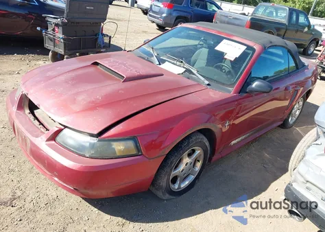 2003 Ford Mustang z USA, uszkodzony, nr VIN 1FAFP44443F342357